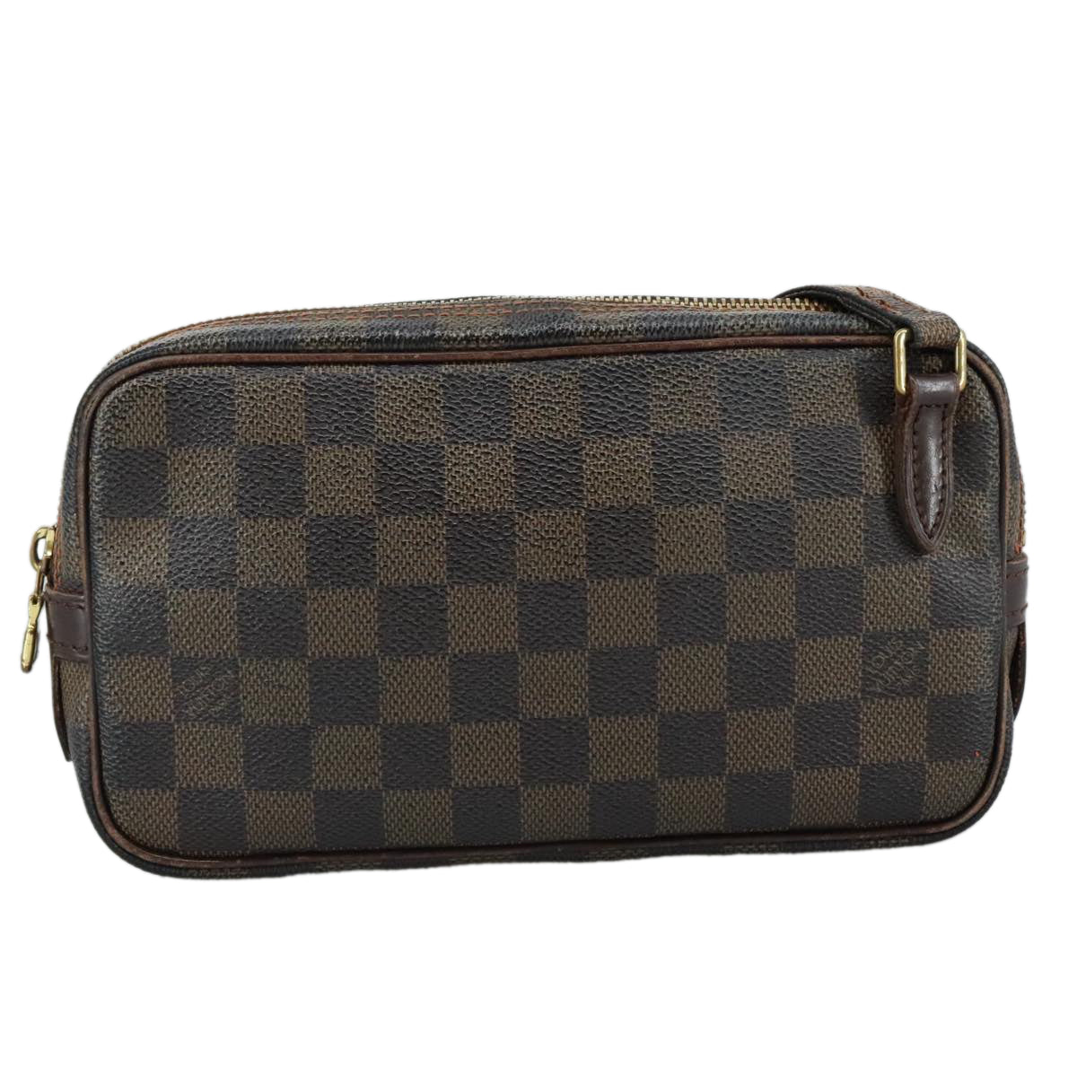 LOUIS VUITTON Damier Ebene Marly Bandouliere Shoulder Bag SPO N51828 107131