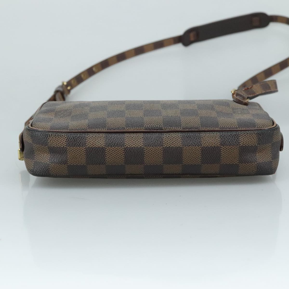 LOUIS VUITTON Damier Ebene Marly Bandouliere Shoulder Bag SPO N51828 107131