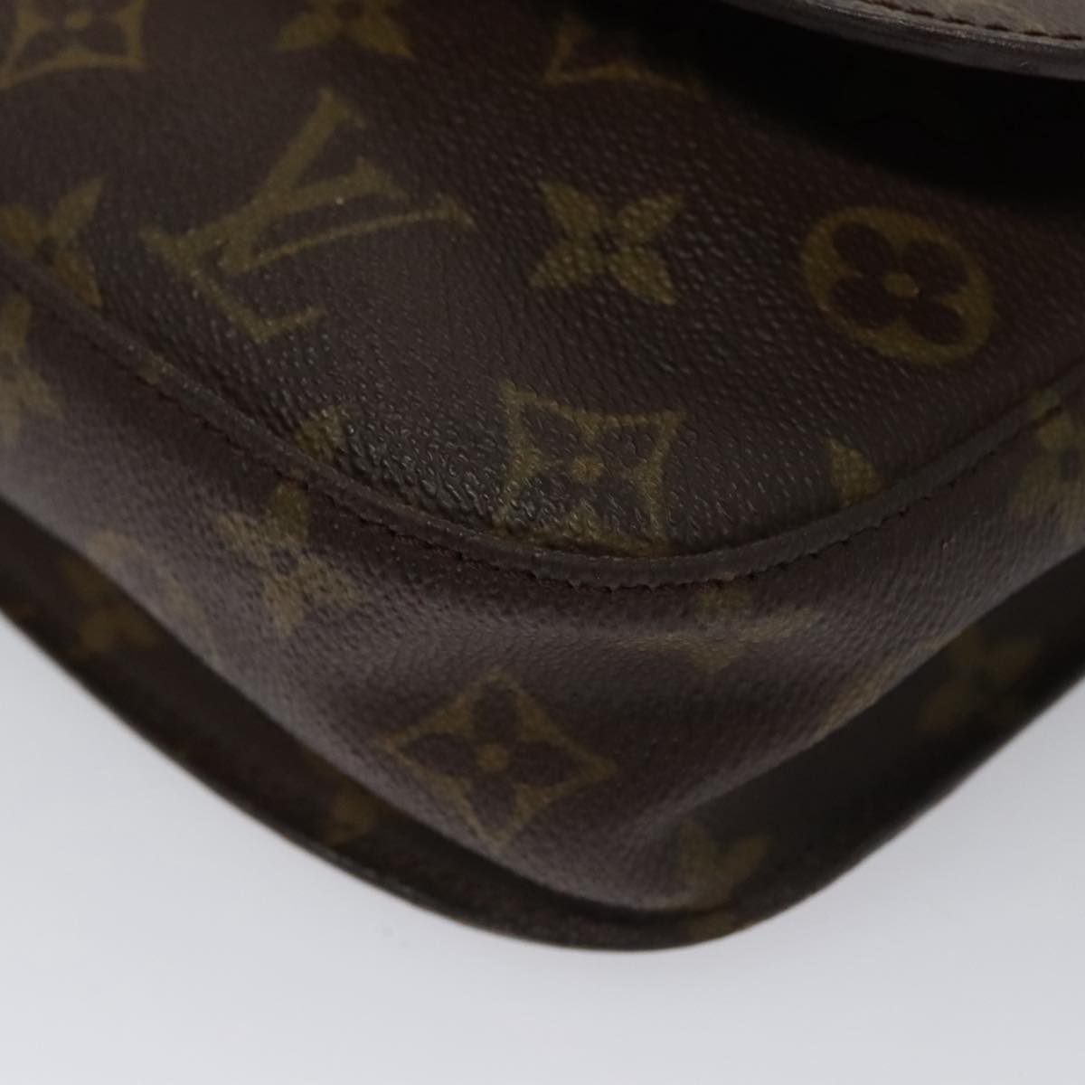 LOUIS VUITTON Monogram Saint Cloud MM Shoulder Bag M51243 LV 107134