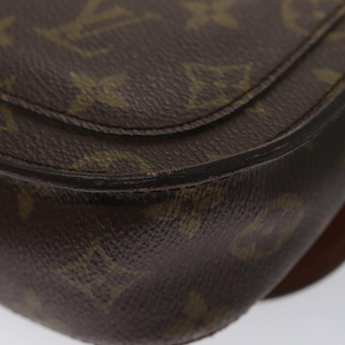 LOUIS VUITTON Monogram Saint Cloud MM Shoulder Bag M51243 LV 107134