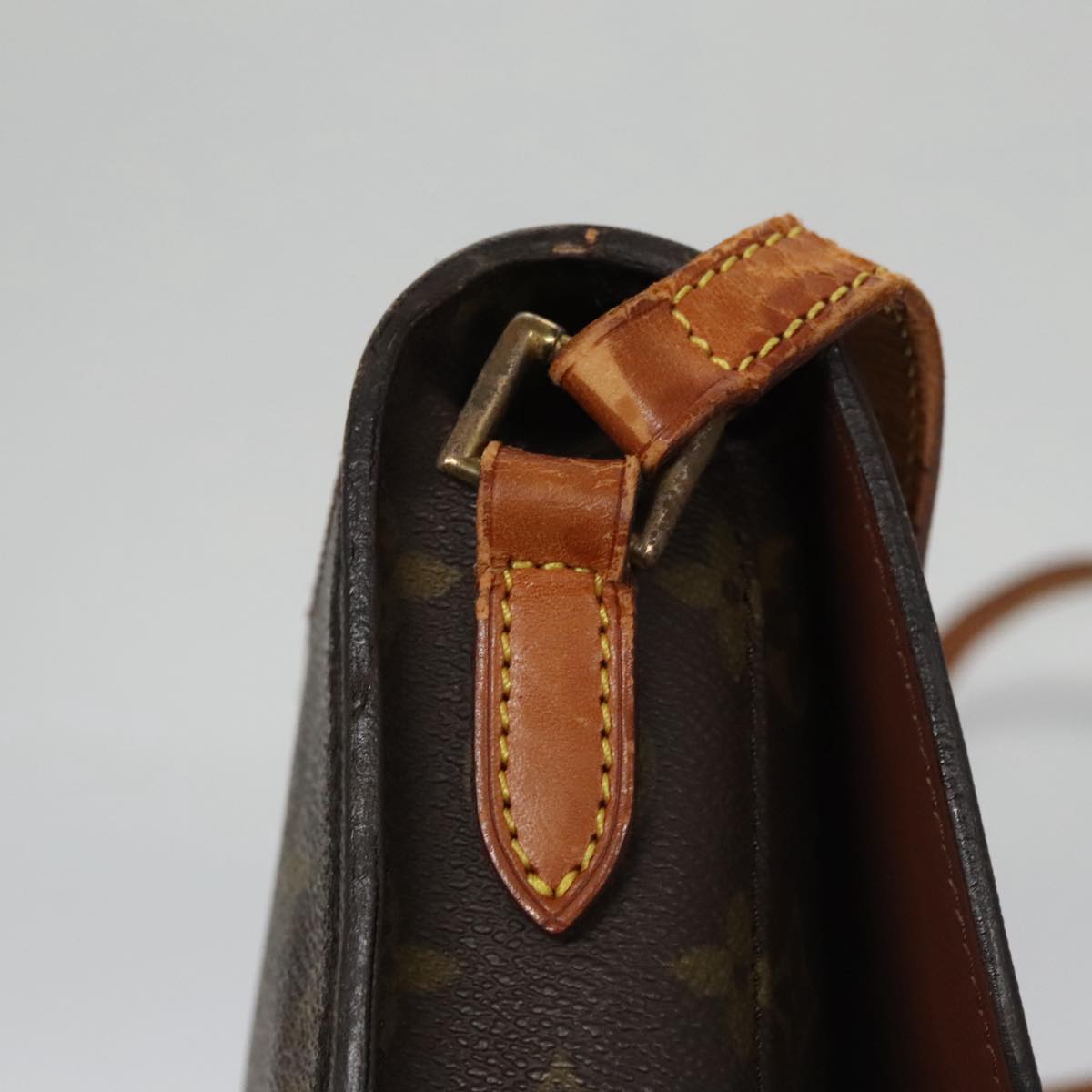 LOUIS VUITTON Monogram Saint Cloud MM Shoulder Bag M51243 LV 107134
