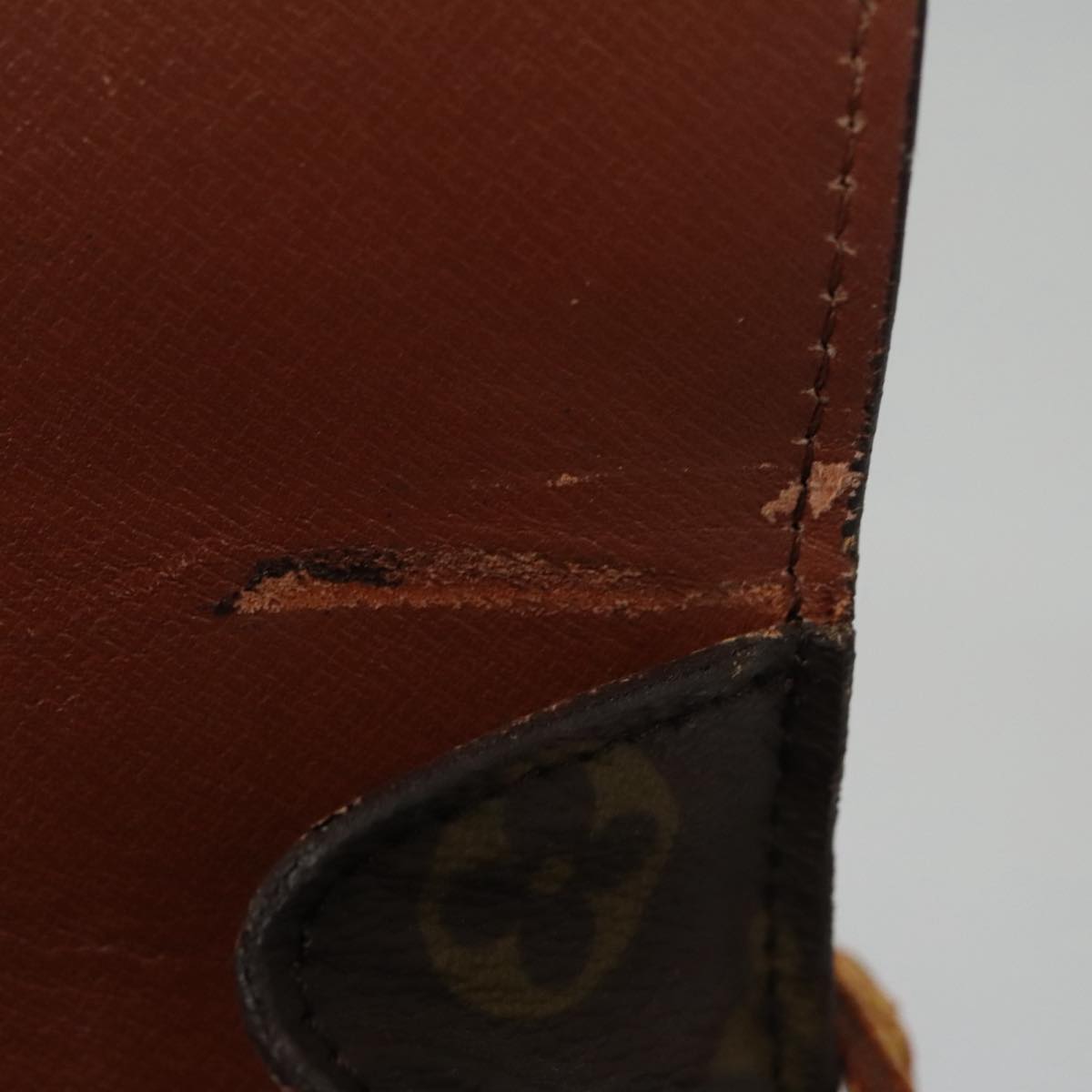 LOUIS VUITTON Monogram Saint Cloud MM Shoulder Bag M51243 LV 107134