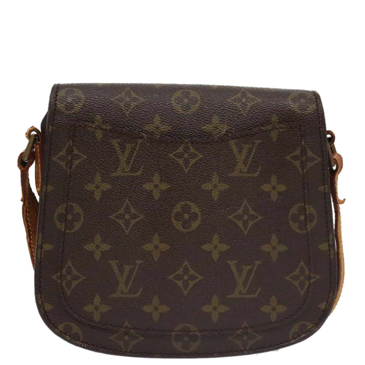 LOUIS VUITTON Monogram Saint Cloud MM Shoulder Bag M51243 LV 107134