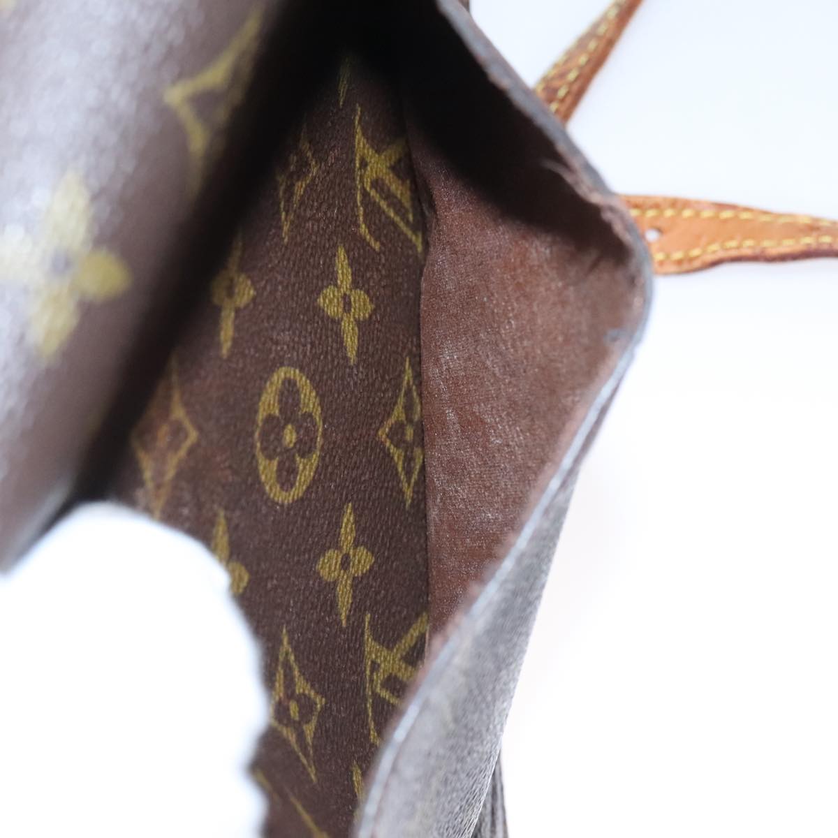 LOUIS VUITTON Monogram Saint Cloud MM Shoulder Bag M51243 LV 107134