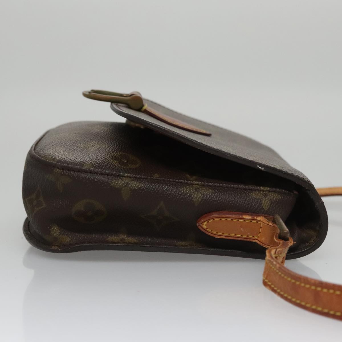 LOUIS VUITTON Monogram Saint Cloud MM Shoulder Bag M51243 LV 107134