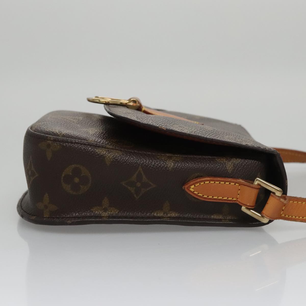 LOUIS VUITTON Monogram Saint Cloud MM Shoulder Bag M51243 LV 107135