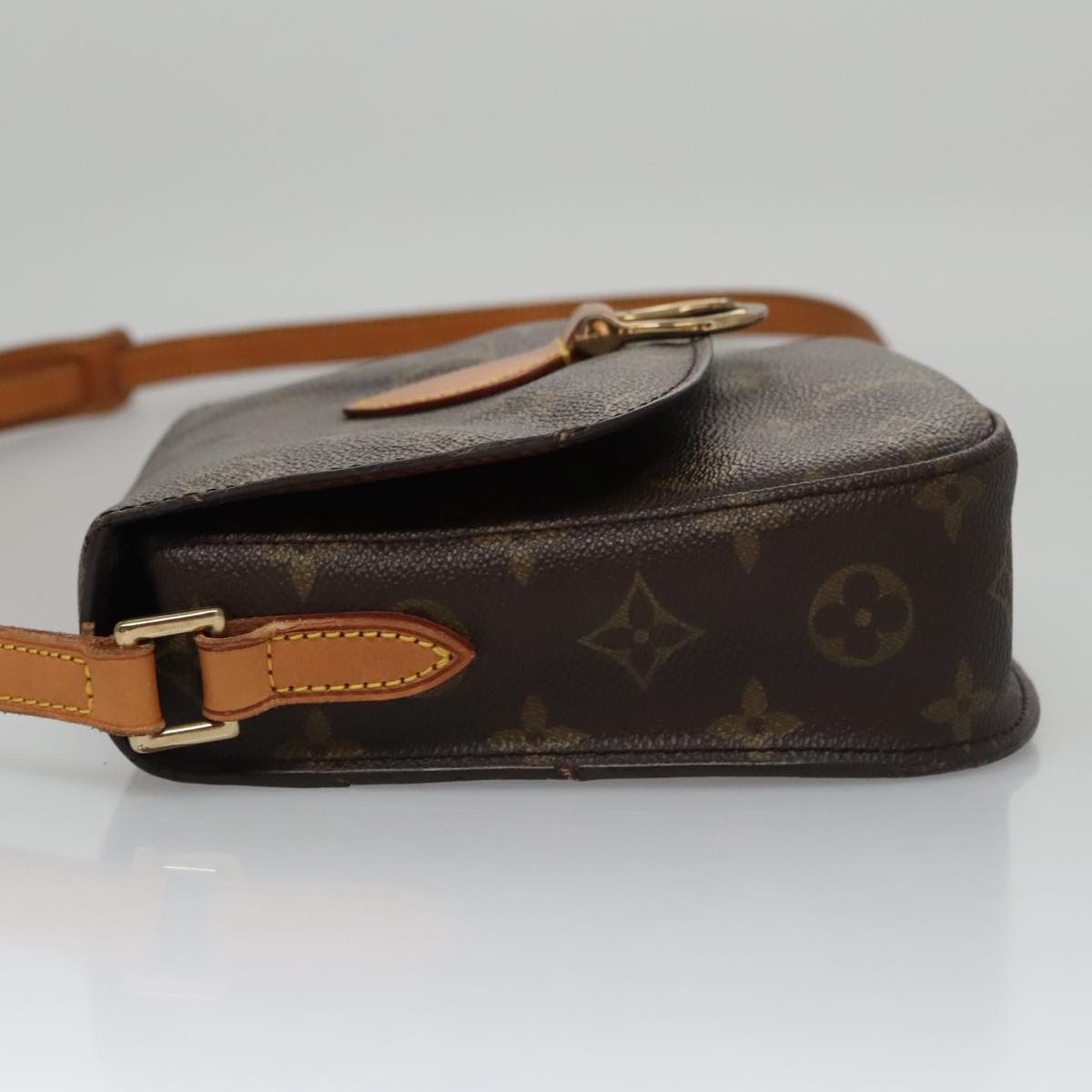 LOUIS VUITTON Monogram Saint Cloud MM Shoulder Bag M51243 LV 107135