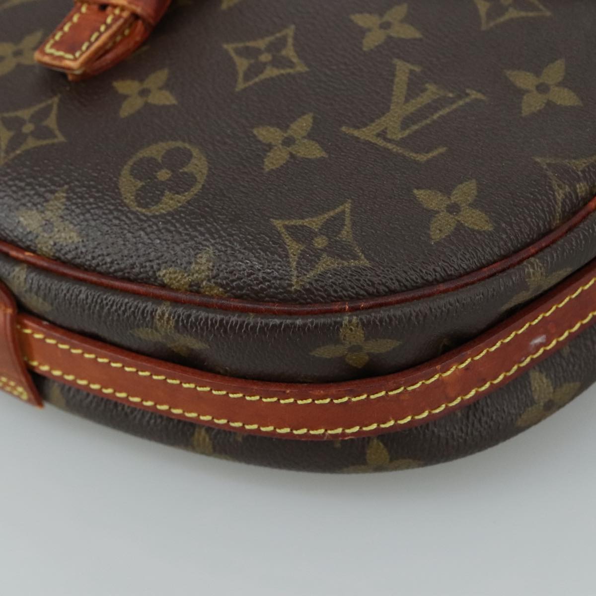 LOUIS VUITTON Monogram Jeune Fille MM Shoulder Bag M51226 LV 107137