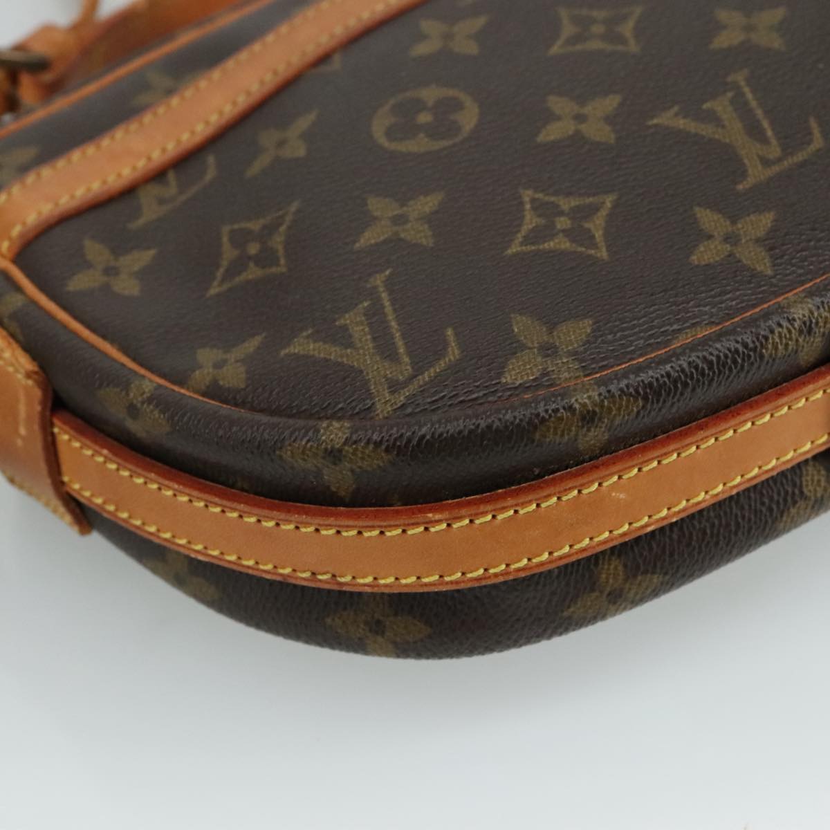 LOUIS VUITTON Monogram Jeune Fille PM Shoulder Bag M51227 LV 107138