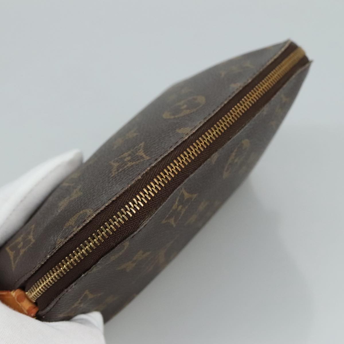 LOUIS VUITTON Monogram Pochette Cosmetic PM Cosmetic Pouch M47515 LV 107141