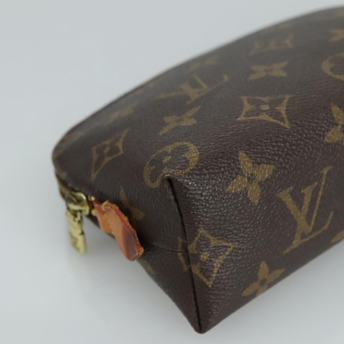 LOUIS VUITTON Monogram Pochette Cosmetic PM Cosmetic Pouch M47515 LV 107141