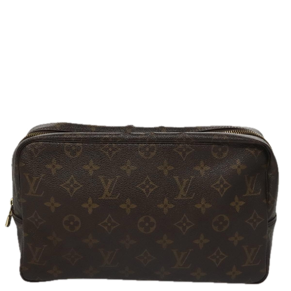 LOUIS VUITTON Monogram Trousse Toilette 28 Clutch Bag M47522 LV 107145