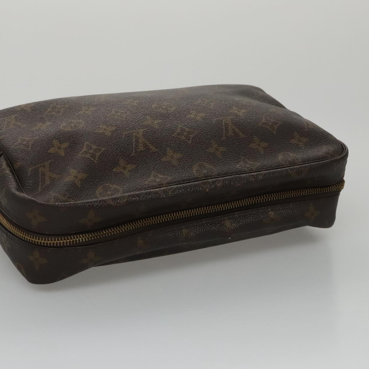 LOUIS VUITTON Monogram Trousse Toilette 28 Clutch Bag M47522 LV 107145