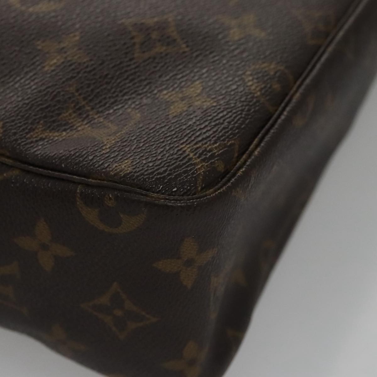 LOUIS VUITTON Monogram Trousse Toilette 28 Clutch Bag M47522 LV 107145