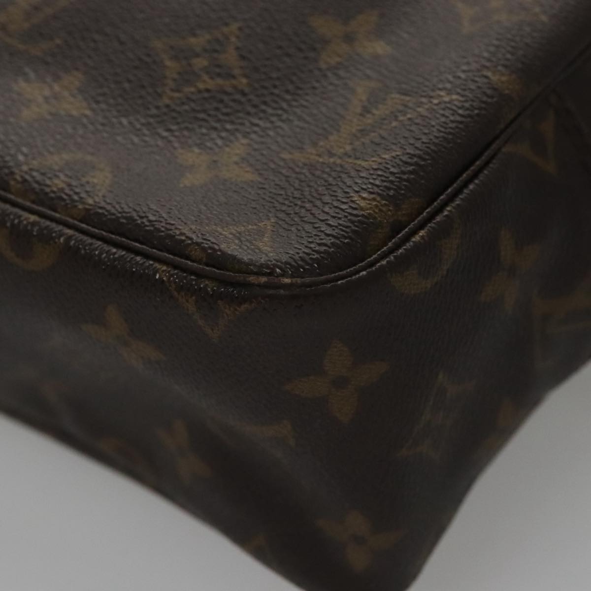 LOUIS VUITTON Monogram Trousse Toilette 28 Clutch Bag M47522 LV 107145