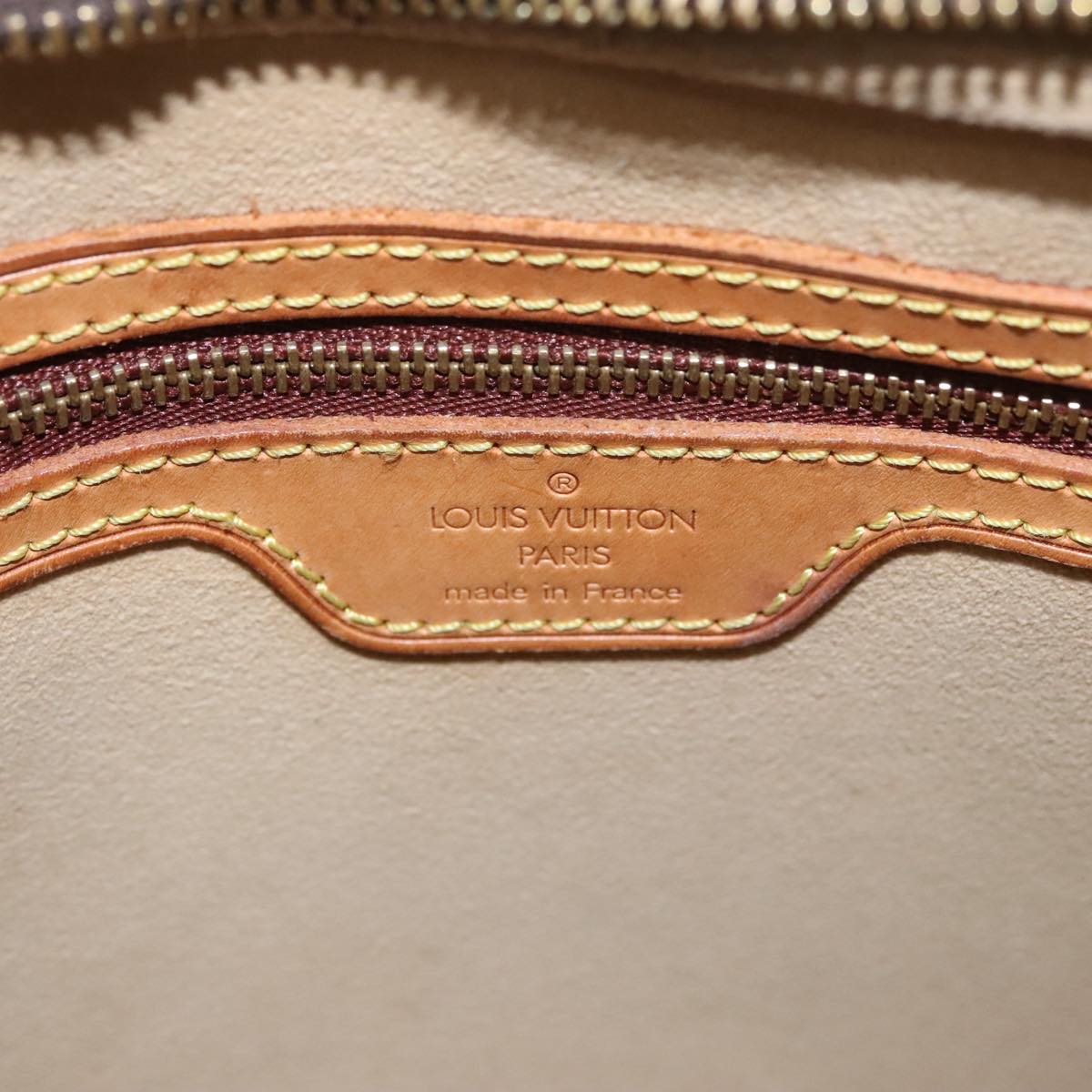 LOUIS VUITTON Monogram Looping MM Shoulder Bag M51146 LV 107148