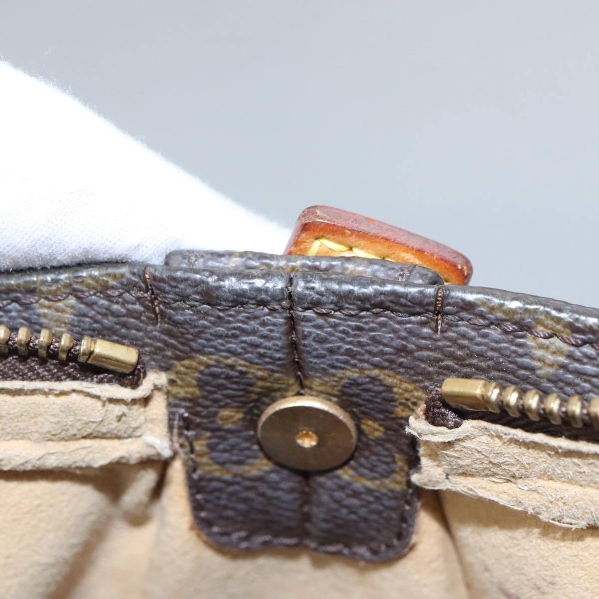 LOUIS VUITTON Monogram Looping MM Shoulder Bag M51146 LV 107148