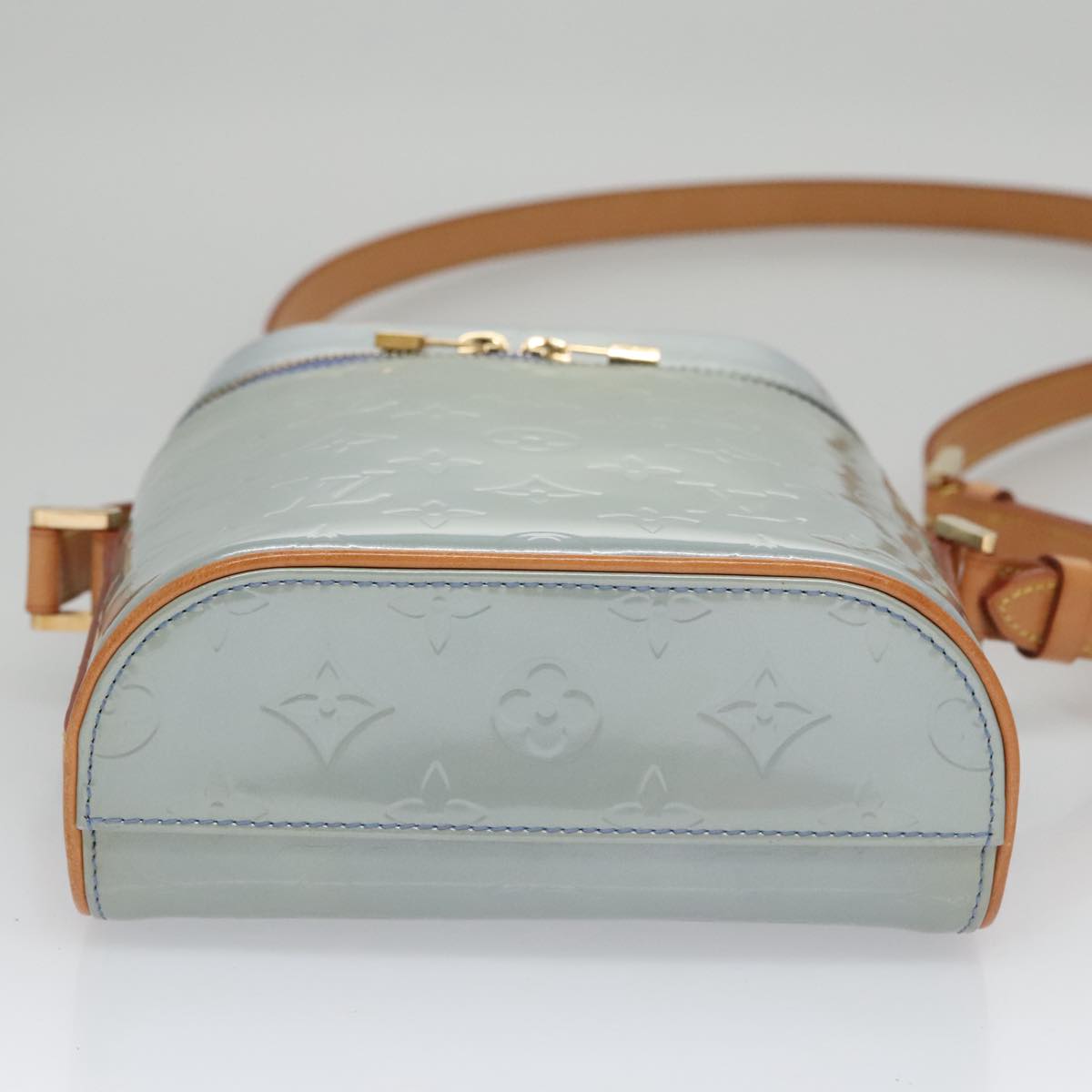 LOUIS VUITTON Monogram Vernis Sullivan Vertical Bag Lavande M91258 107151