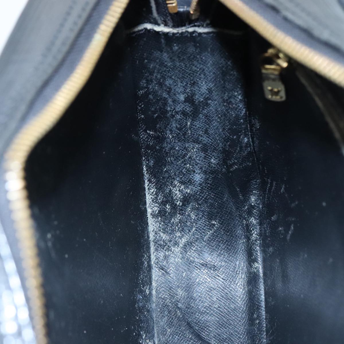 LOUIS VUITTON Epi Jeune Fille MM Shoulder Bag Black M52152 LV 107155