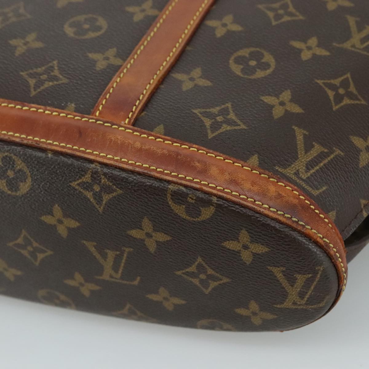 LOUIS VUITTON Monogram Babylone Tote Bag M51102 LV 107161
