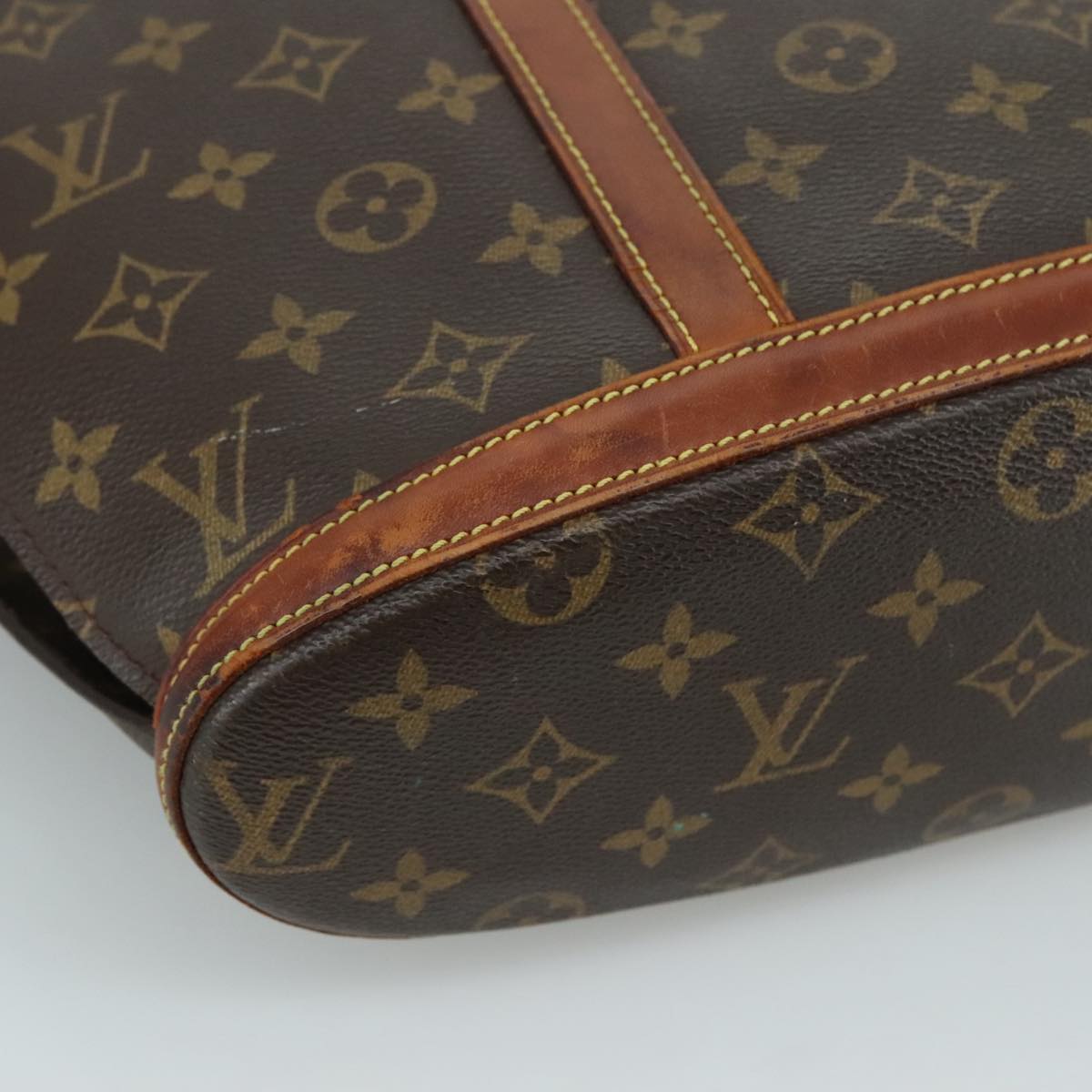 LOUIS VUITTON Monogram Babylone Tote Bag M51102 LV 107161