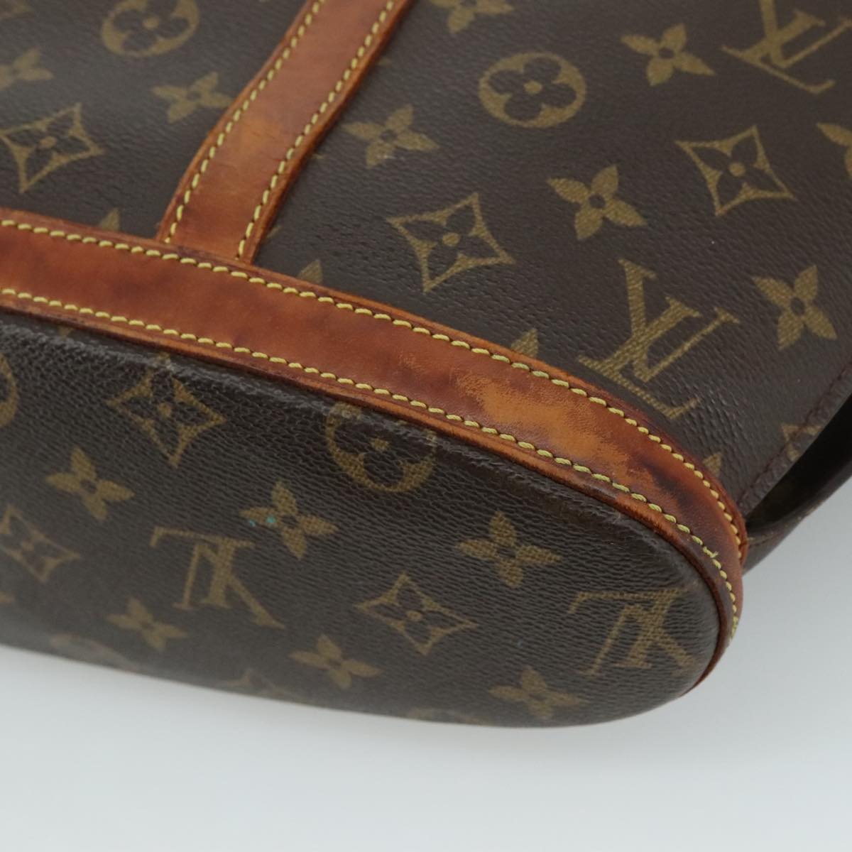 LOUIS VUITTON Monogram Babylone Tote Bag M51102 LV 107161