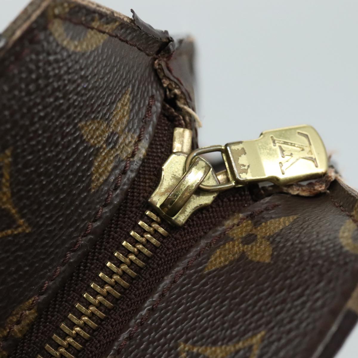 LOUIS VUITTON Monogram Babylone Tote Bag M51102 LV 107161