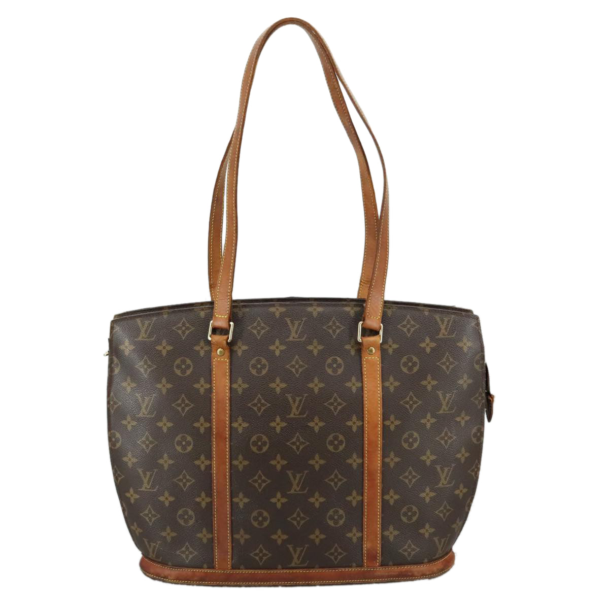LOUIS VUITTON Monogram Babylone Tote Bag M51102 LV 107161