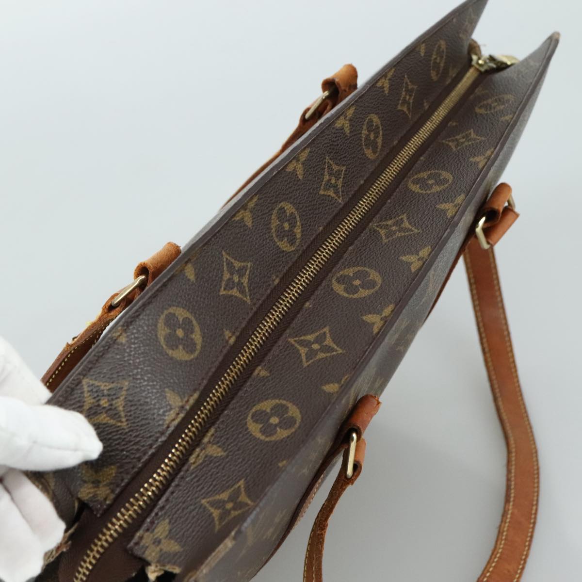 LOUIS VUITTON Monogram Babylone Tote Bag M51102 LV 107161