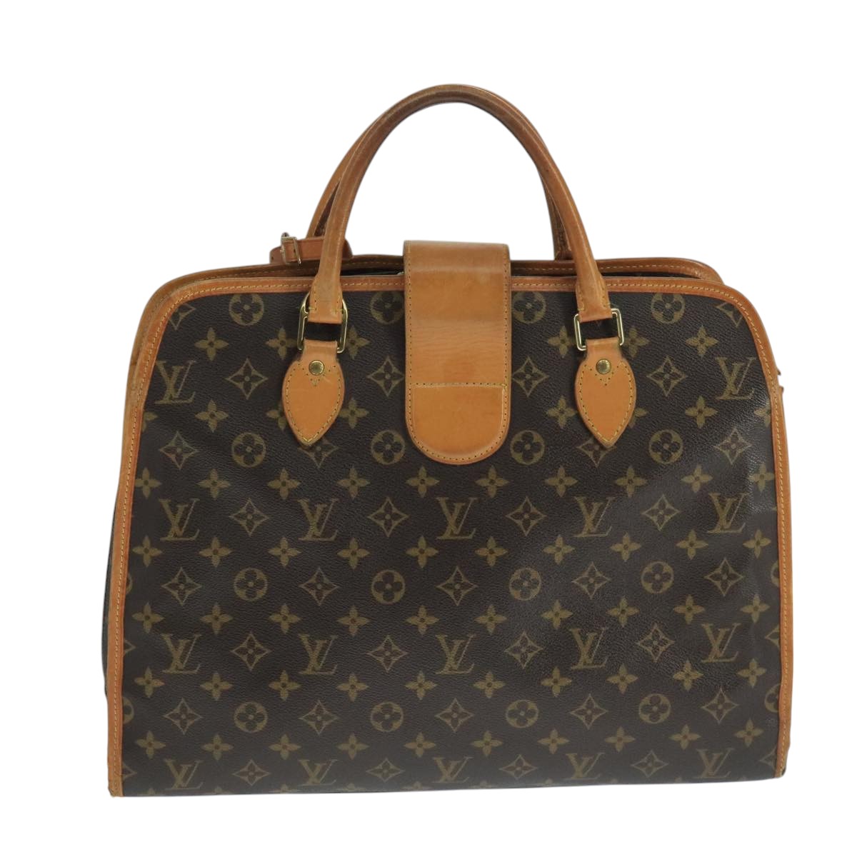 LOUIS VUITTON Monogram Rivoli Hand Bag M53380 LV 107162