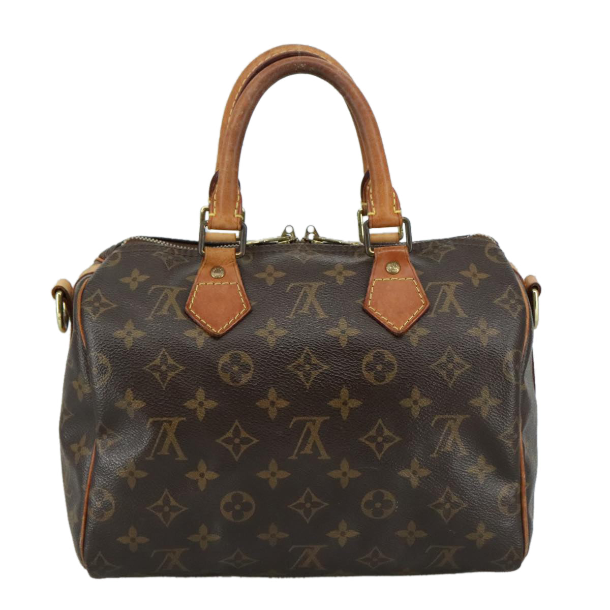 LOUIS VUITTON Monogram Speedy Bandouliere 25 Hand Bag 2way M45948 LV 107163