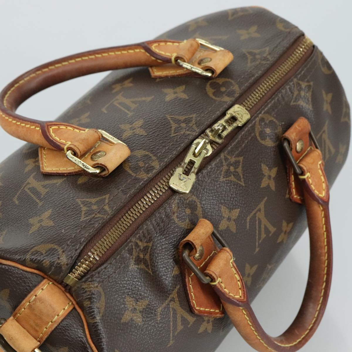 LOUIS VUITTON Monogram Speedy Bandouliere 25 Hand Bag 2way M45948 LV 107163