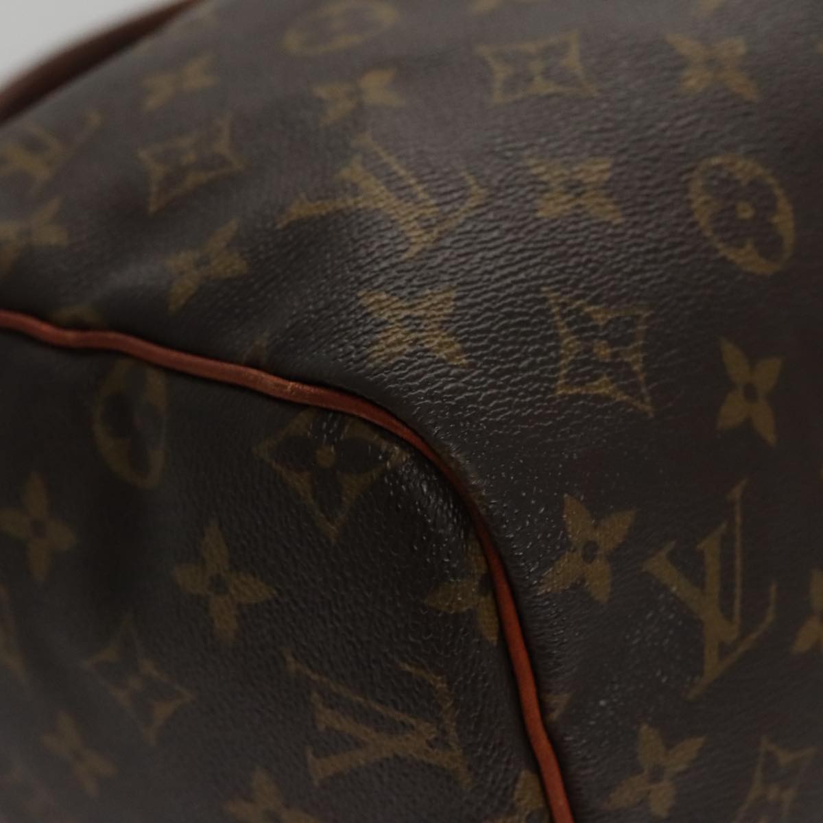 LOUIS VUITTON Monogram My LV Heritage Speedy 30 Hand Bag Pink Orange 107164