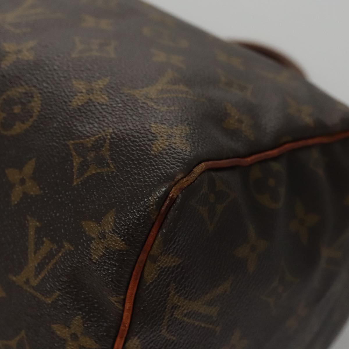 LOUIS VUITTON Monogram My LV Heritage Speedy 30 Hand Bag Pink Orange 107164