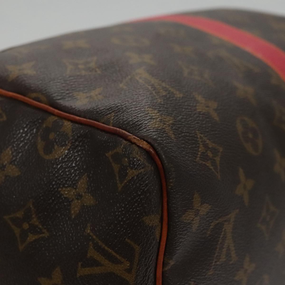 LOUIS VUITTON Monogram My LV Heritage Speedy 30 Hand Bag Pink Orange 107164