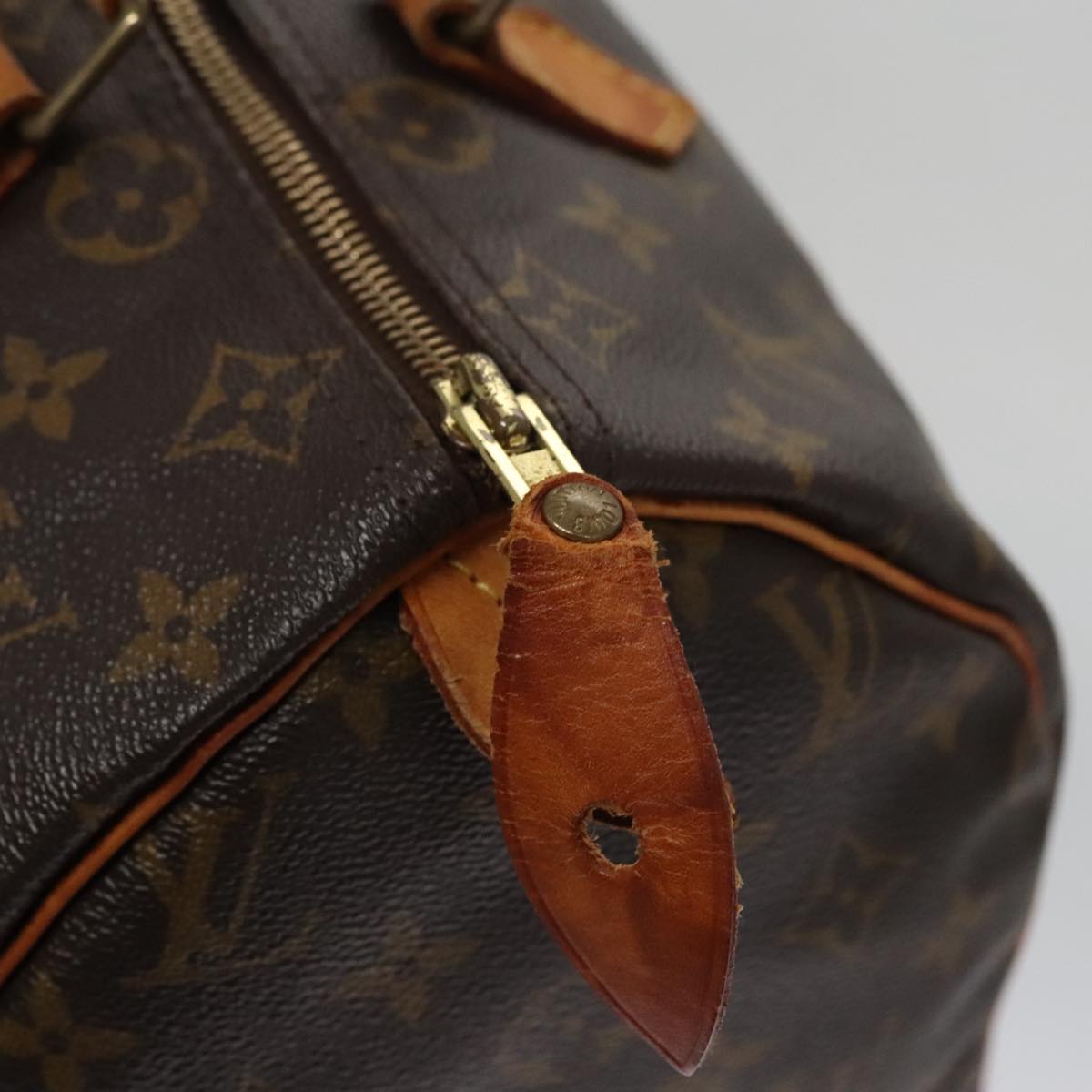 LOUIS VUITTON Monogram My LV Heritage Speedy 30 Hand Bag Pink Orange 107164