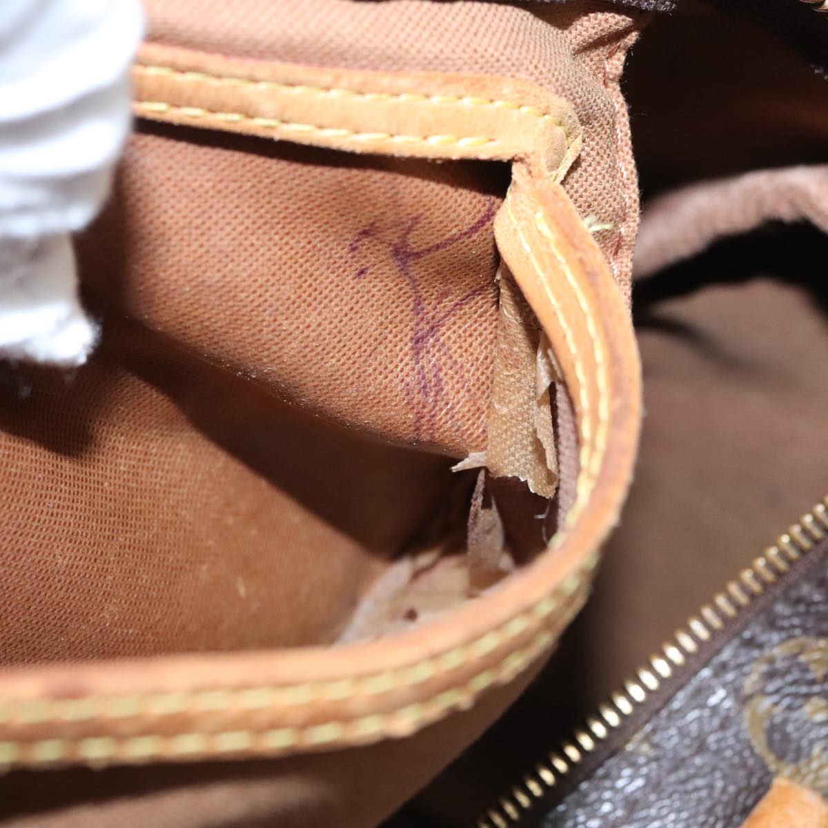 LOUIS VUITTON Monogram My LV Heritage Speedy 30 Hand Bag Pink Orange 107164