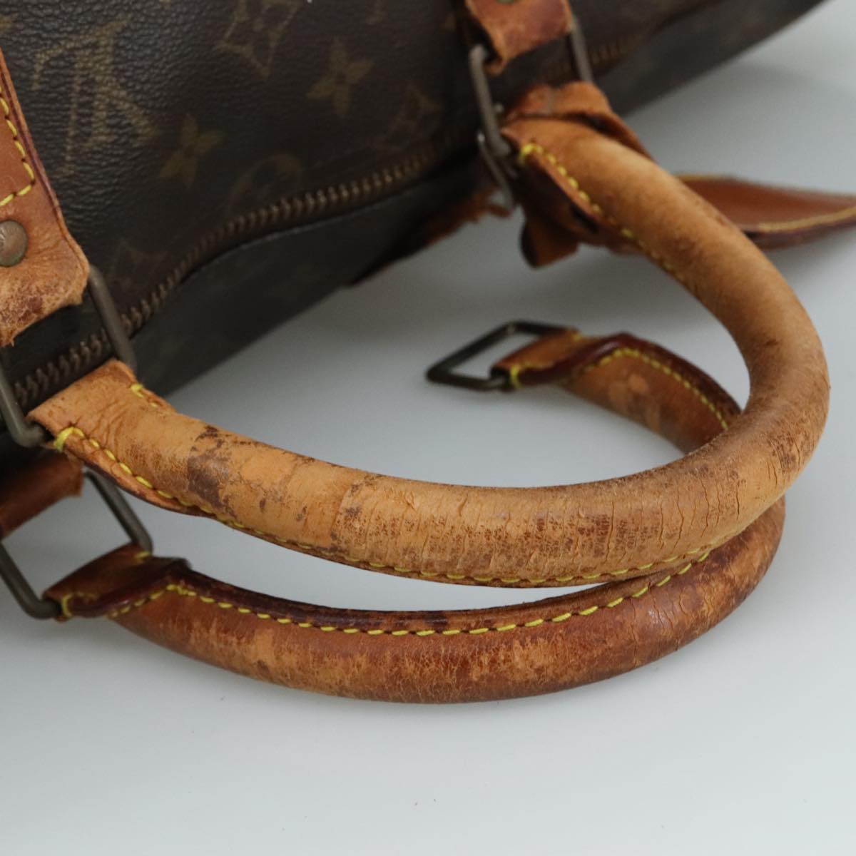 LOUIS VUITTON Monogram Keepall 50 Boston Bag M41426 LV 107166