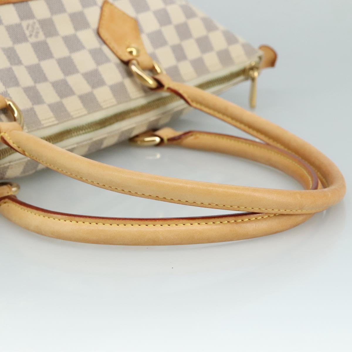 LOUIS VUITTON Damier Azur Saleya GM Tote Bag N51184 LV 107184