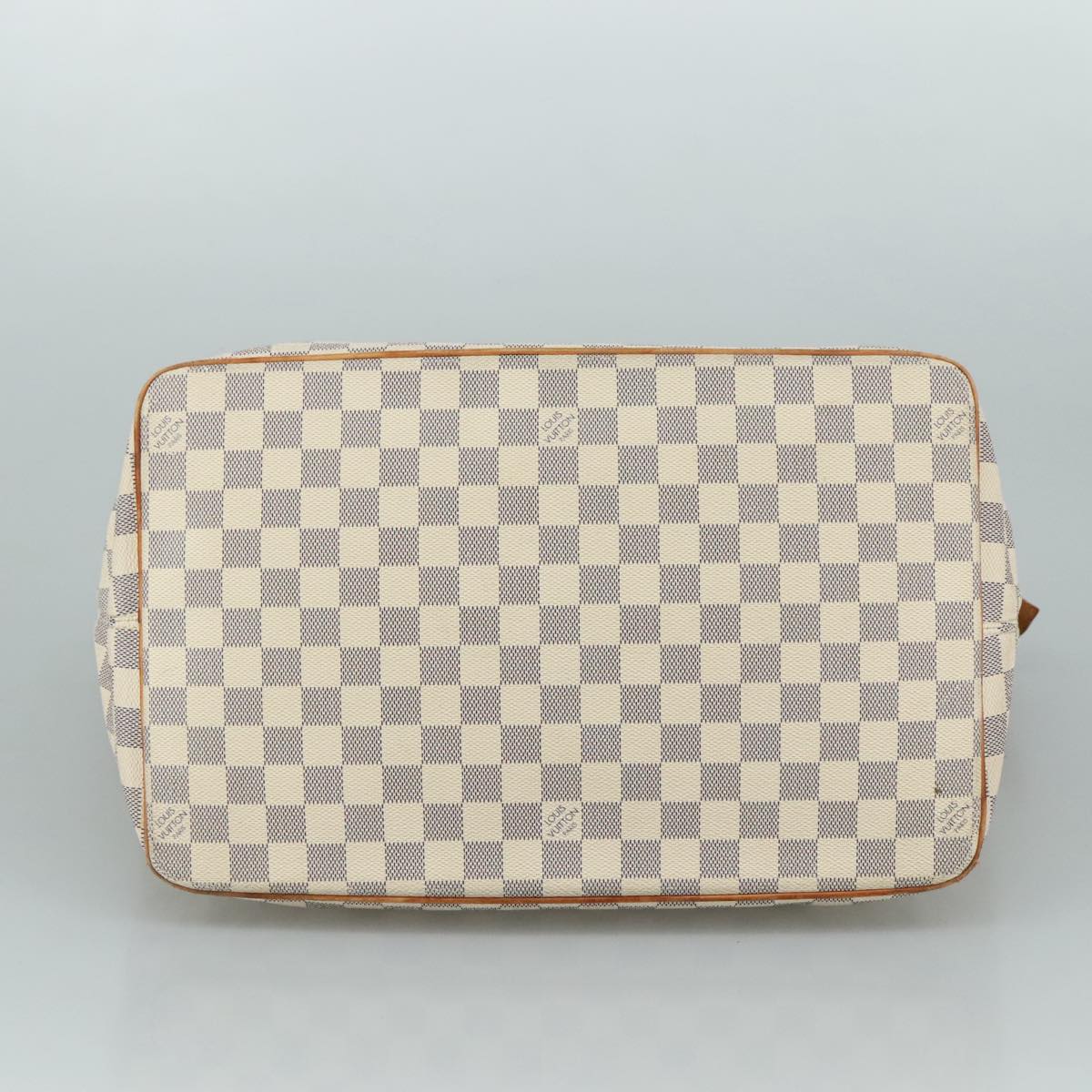LOUIS VUITTON Damier Azur Saleya GM Tote Bag N51184 LV 107184