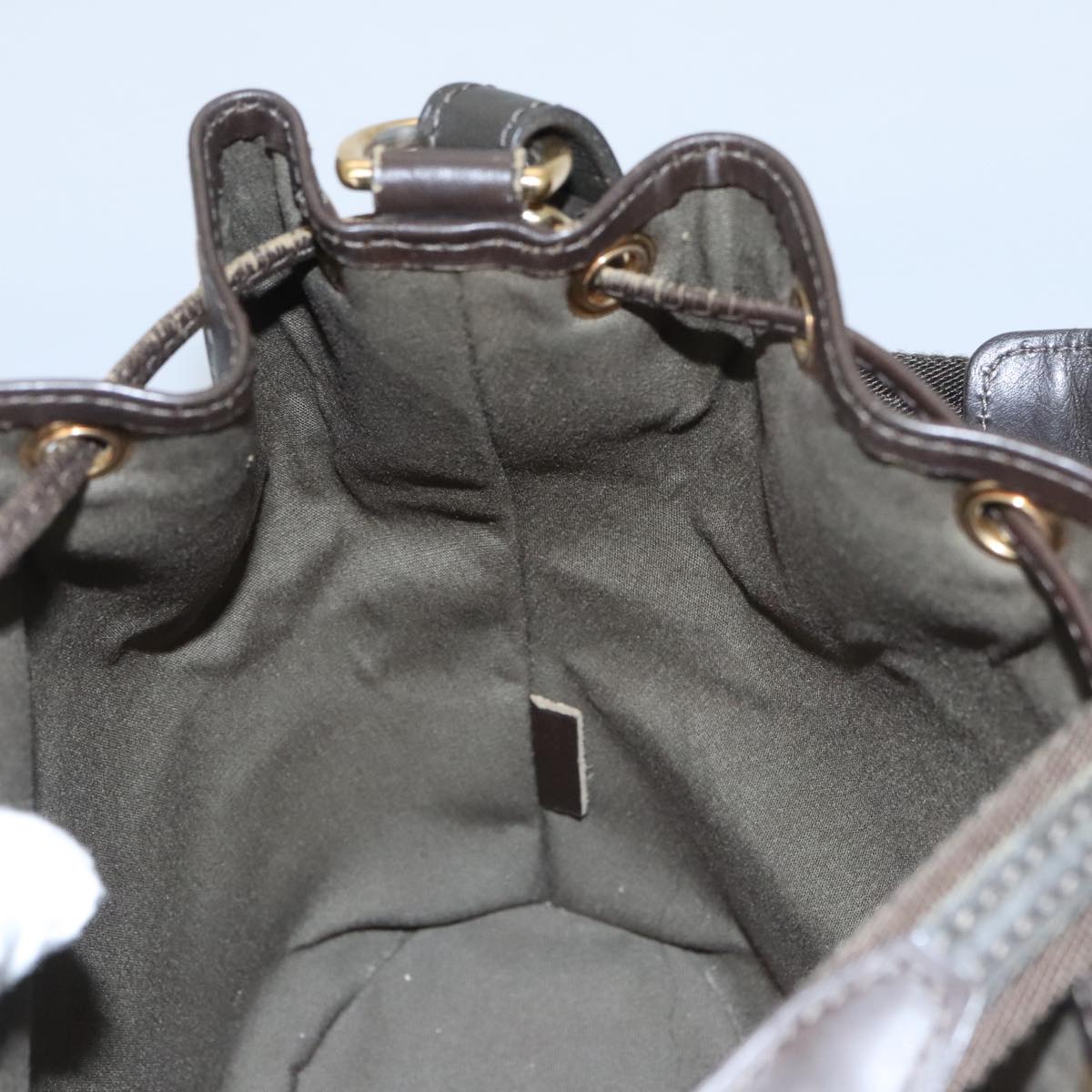 LOUIS VUITTON Monogram Mini Noelie Tote Bag TST khaki M92688 LV 107187