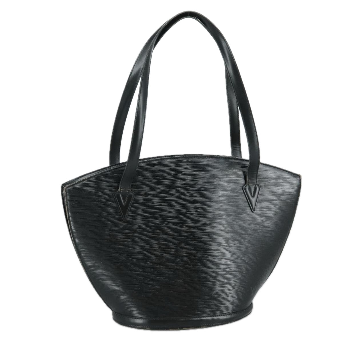 LOUIS VUITTON Epi Saint Jacques Shopping Shoulder Bag Black M52262 107194