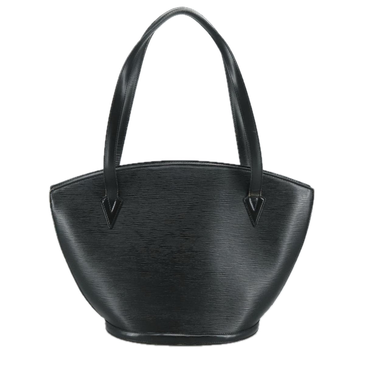 LOUIS VUITTON Epi Saint Jacques Shopping Shoulder Bag Black M52262 107194