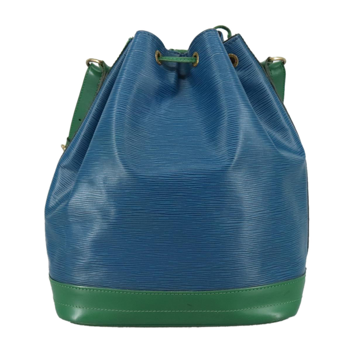 LOUIS VUITTON Epi Noe Shoulder Bag Bicolor Green Blue M44044 LV 107198