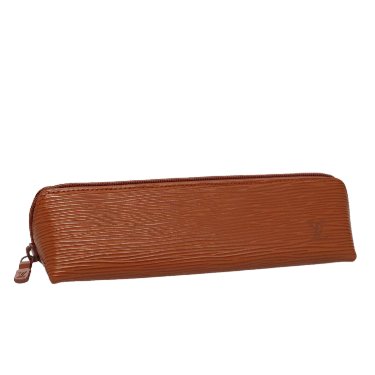 LOUIS VUITTON Epi Trousse Crayons Pen Case Brown M56548 LV 107285