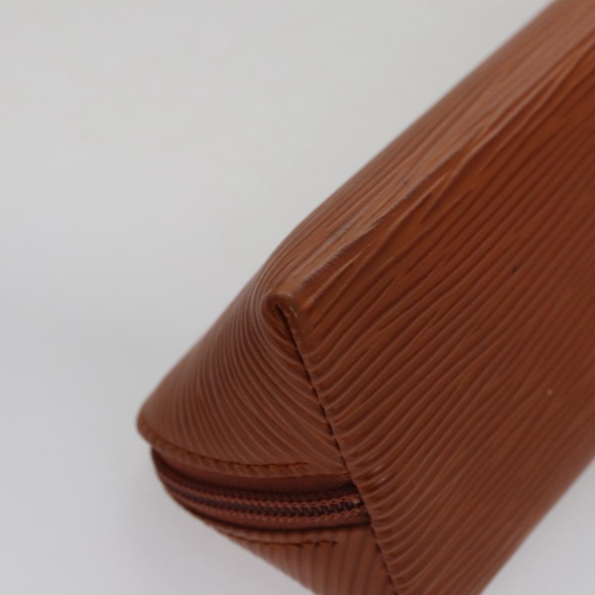 LOUIS VUITTON Epi Trousse Crayons Pen Case Brown M56548 LV 107285