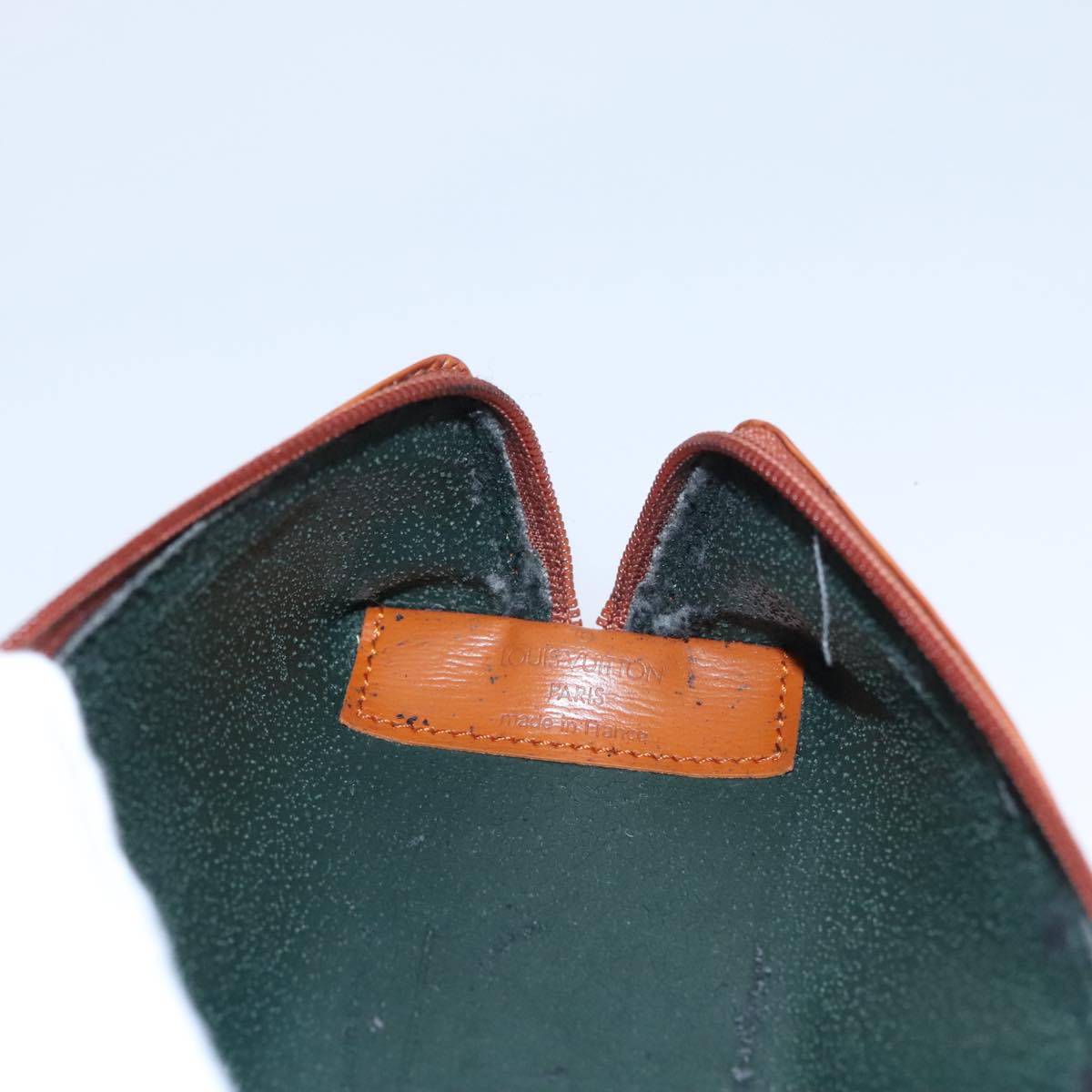 LOUIS VUITTON Epi Trousse Crayons Pen Case Brown M56548 LV 107285