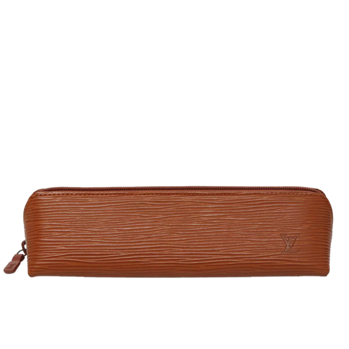 LOUIS VUITTON Epi Trousse Crayons Pen Case Brown M56548 LV 107285