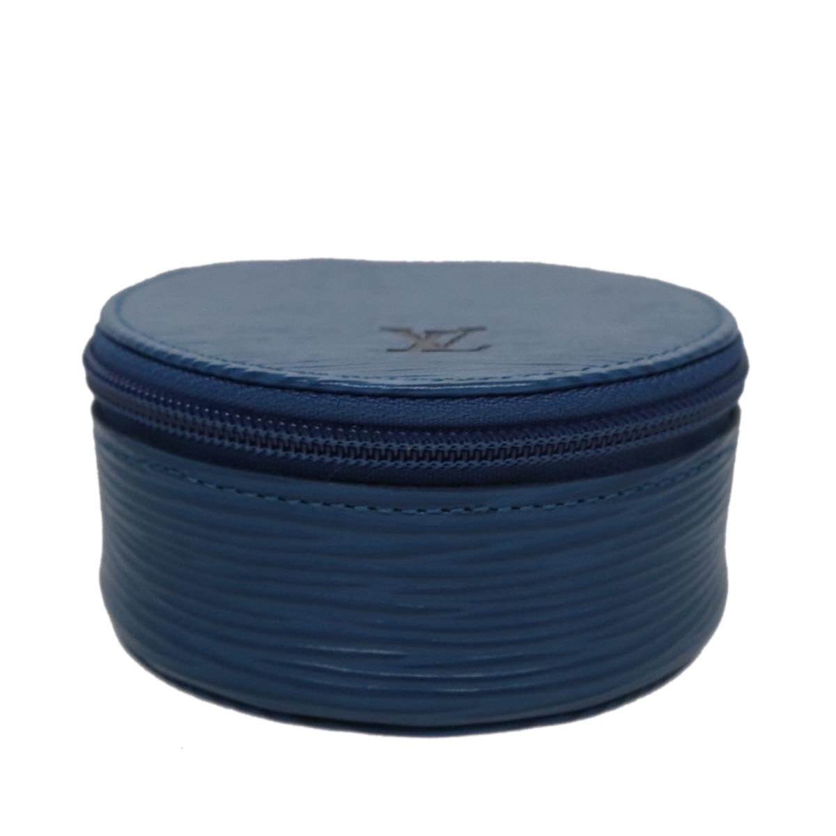 LOUIS VUITTON Epi Ecrin bijou 8 Jewelry Box Blue M48215 LV 107286
