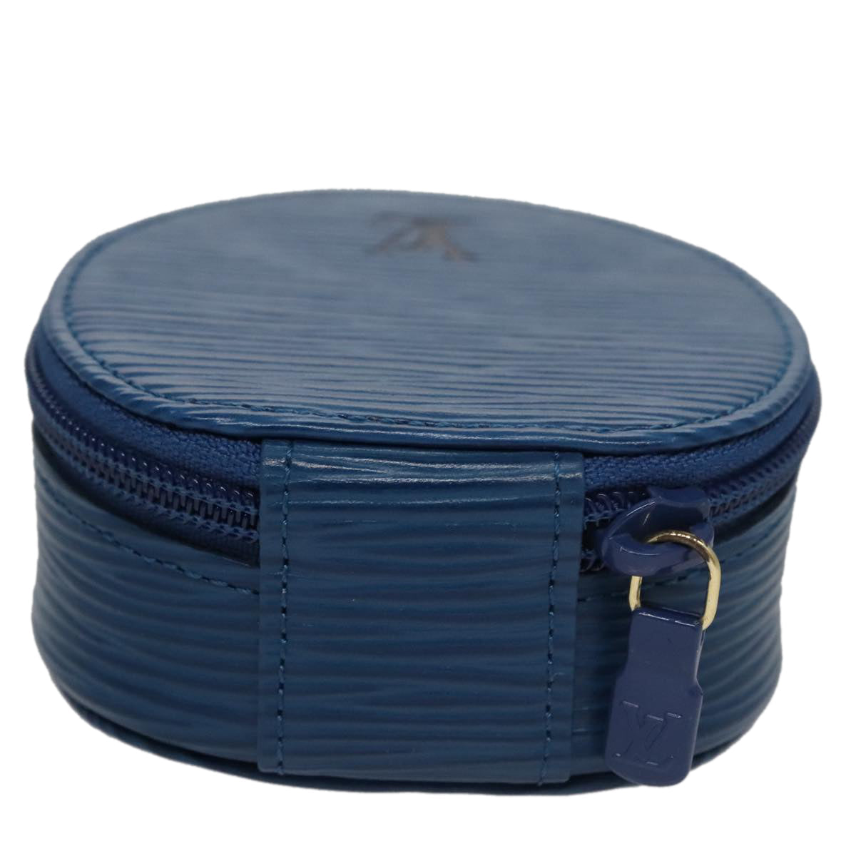 LOUIS VUITTON Epi Ecrin bijou 8 Jewelry Box Blue M48215 LV 107286